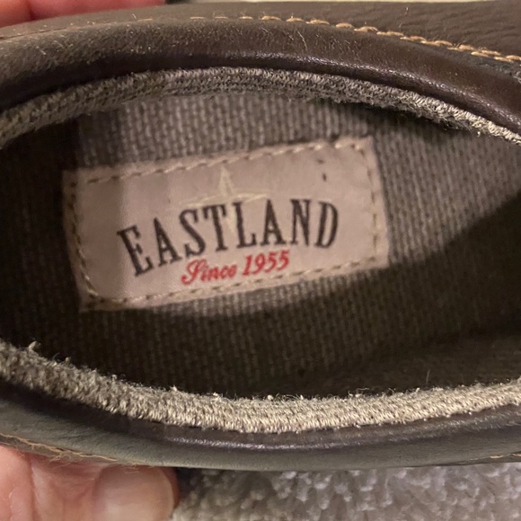 Eastland Women’s Amore Dark Brown Leather Slip-On Loafers - Picture 4 of 7